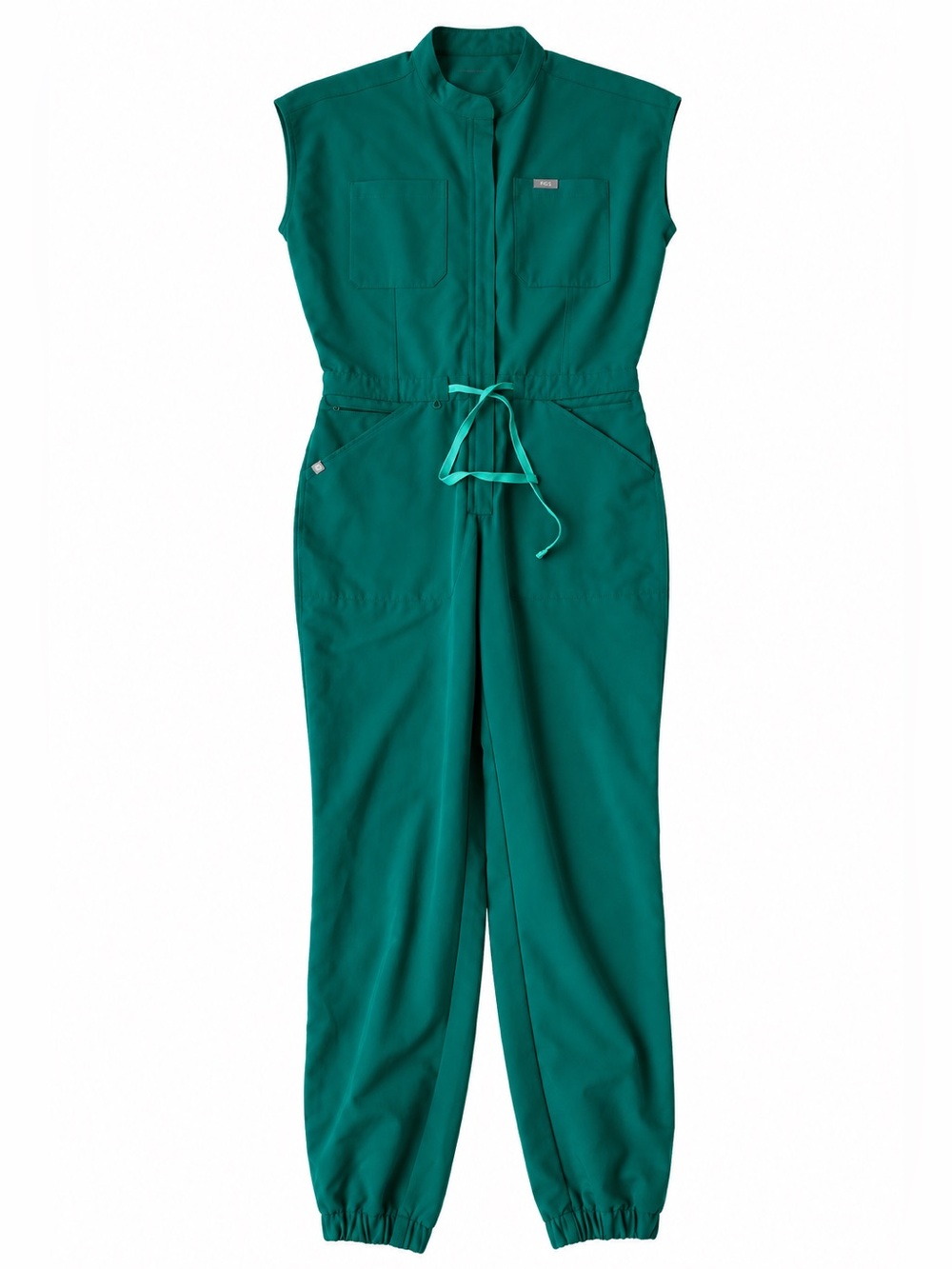FIGS Rafaela Jogger ScrubJumpsuit Amazon Green Size Medium - Picture 3 of 10